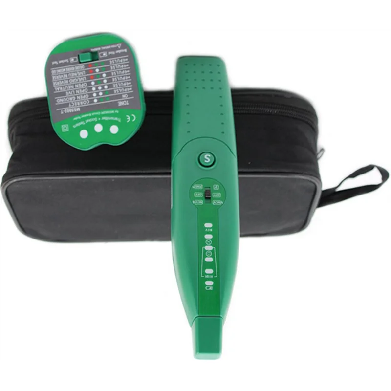 BMBY-MS5902 Automatic Multifunctional Circuit Breaker Finder Fuse Socket Tester, Analogue Receiver And Integrated Flashlight US