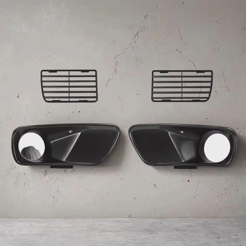 

Premium Grade 4 Pcs Set High-Quality Bumper Indicator Grille Lower Air Intake Duct for EURO Spec VW MK3 Golf GTI VR6