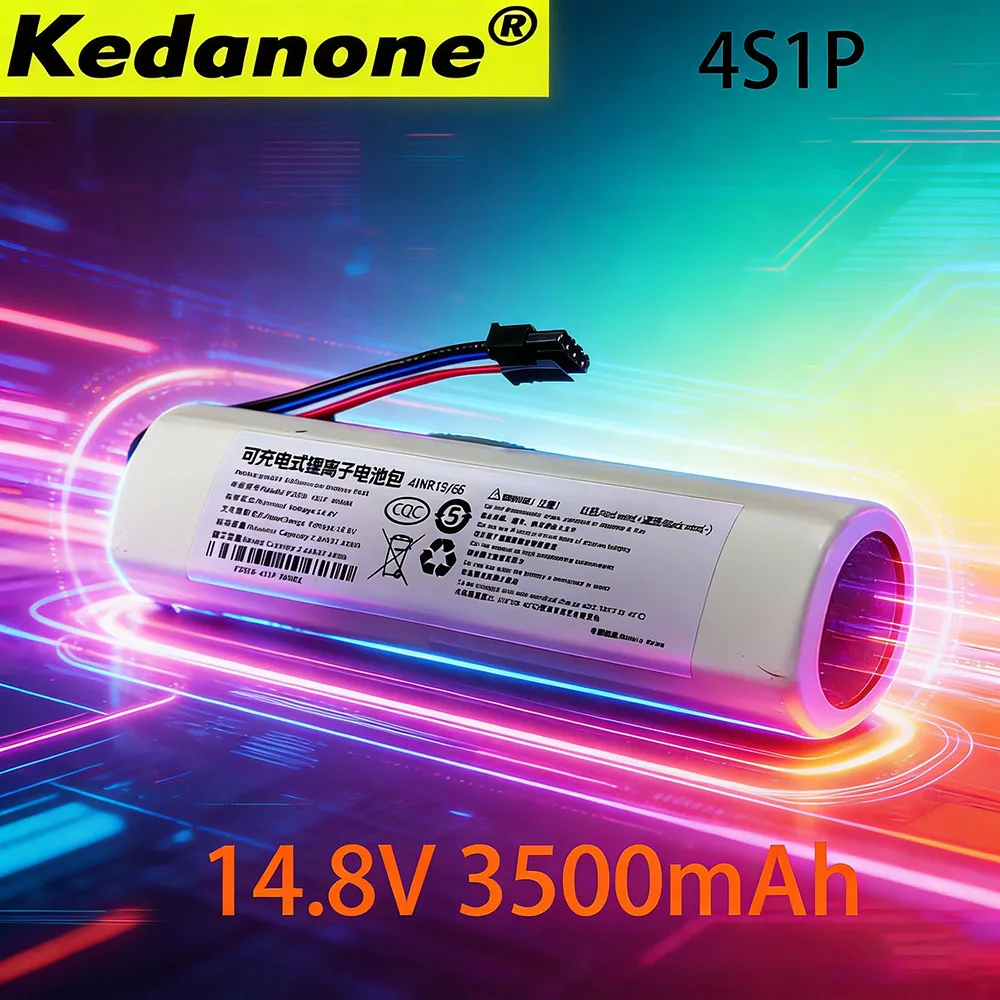 

2026-4S1P-MMBK 14.4V 4000mAh For Vacuum Mop 2C XMSTJQR2C/Xiaomi Trover Robot LDS Vacuum Mop Finder RLS3 Vacuum Cleaner Battery