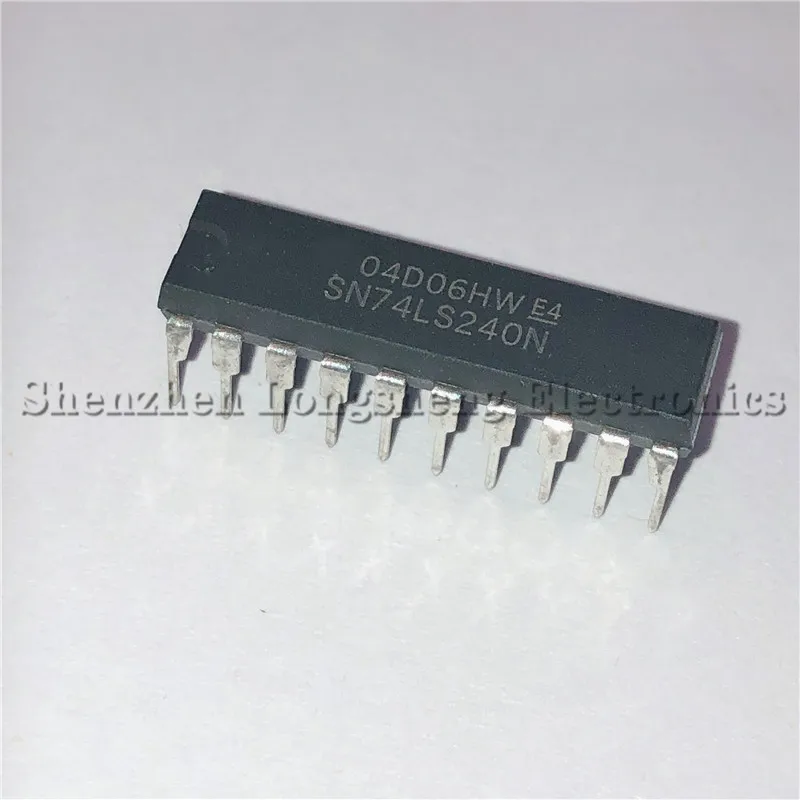 10PCS/LOT NEW SN74LS240N 74LS240  DIP-20 Octal buffer/line driver In Stock