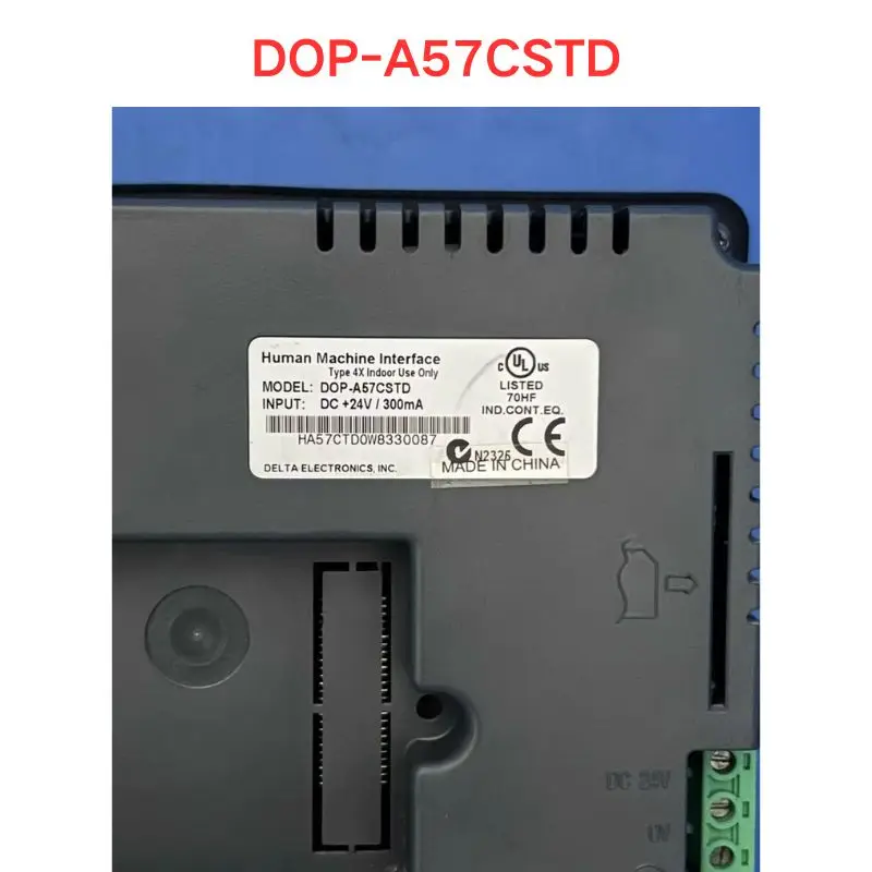Used OEM disassembled parts DOP-A57CSTD touch screen Functional test OK