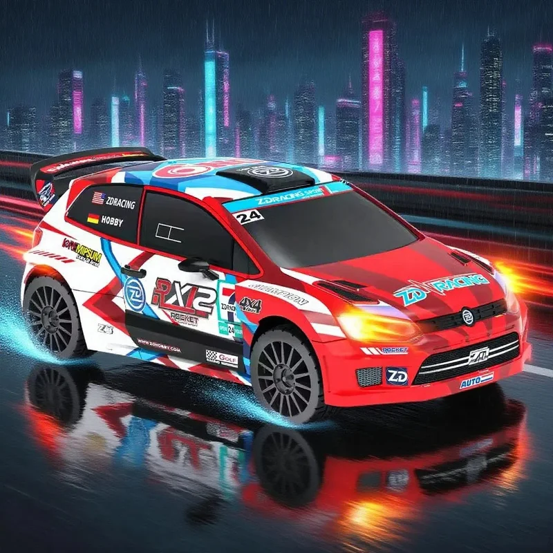 

New Zd Jacking Rx12 1/12 Rc Remote Control Electric Pull Car High-Speed Brushless Four-Wheel Drive Racing Car Off-Road Vehicle