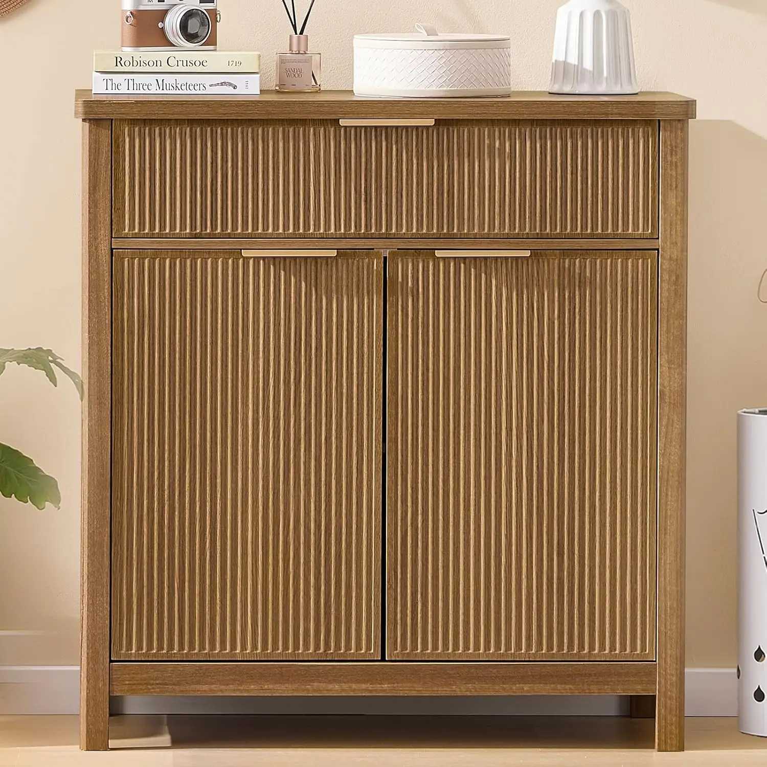 

Sideboard Buffet Storage Cabinet with Storage and Drawers, Buffet Table Coffee Bar Cabinet for Kitchen Entryway Living Room