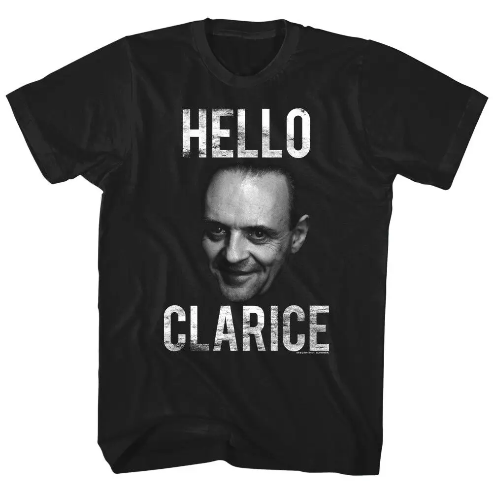 Silence Of The Lambs Hello Clarice Men'S T Shirt Hannibal Lecter Anthony Hopkins