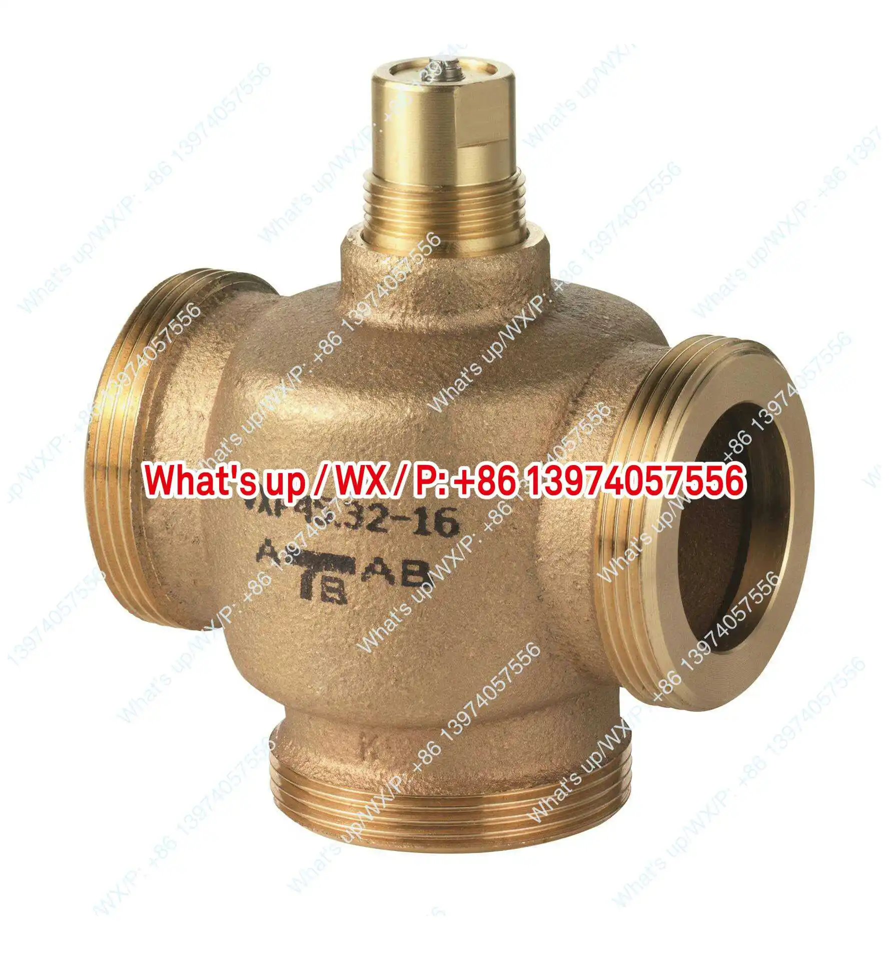 Three-way valve with external thread connection VXP45 9.10 15 20 25 32 40