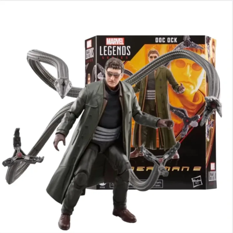 

In Stock Authentic Marvel Legends Deluxe Edition Doctor Octopus Anime Action Figure Model Doll Toys Hobby Collectible