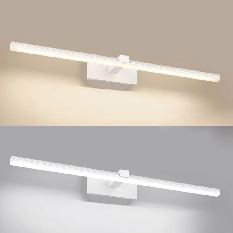 

Minimalist Led Wall Lights For Bathroom Aluminum Stripcabinet Waterproof Fog Interior Wall Sconces Modern Mirror Luminary