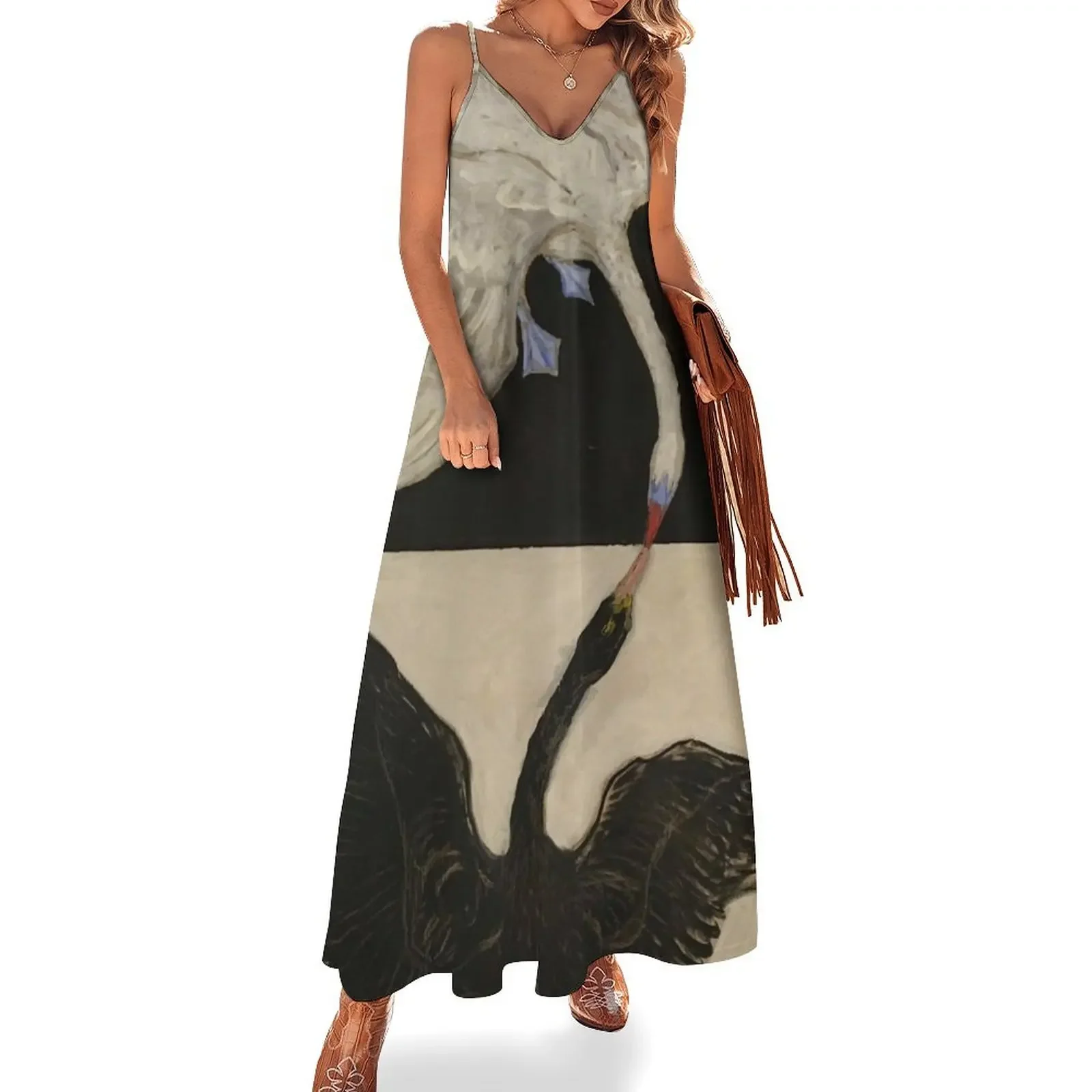 Hilma af Klint - The Swan, No. 01, Group IX-SUW Sleeveless Dress dresses summer elegant guest wedding dress