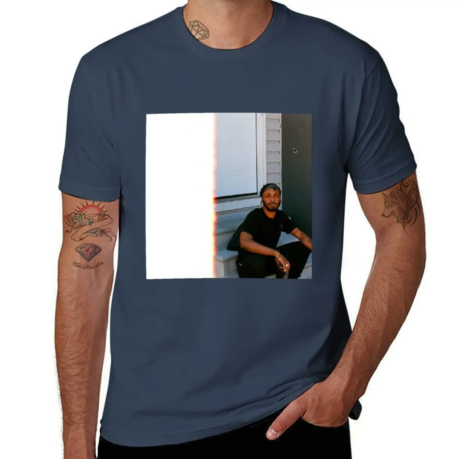 

JPEGMAFIA Veteran Album Cover T-Shirt funny t shirts man t shirts for man cotton T-Shirt