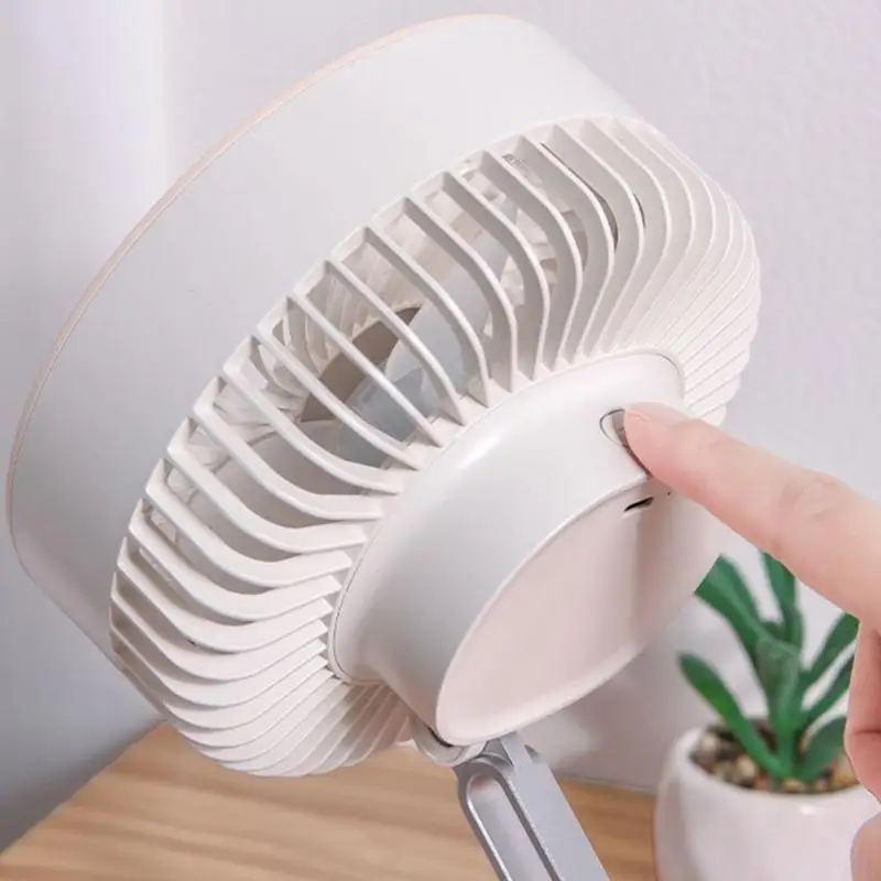 

Гибкий 360 -градусный вращающийся вентилятор портативный USB -rachargable Cooling Device N58d