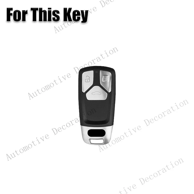 Z+ Zinc Alloy Leather Car Key Fob Case Cover For Audi M4 S5 Q7 B9 A4 A5 Q5 S4 TTS