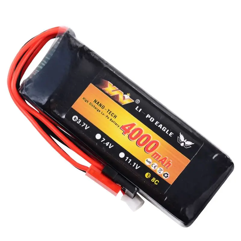 3.7V 4000MAH 8C Lit…