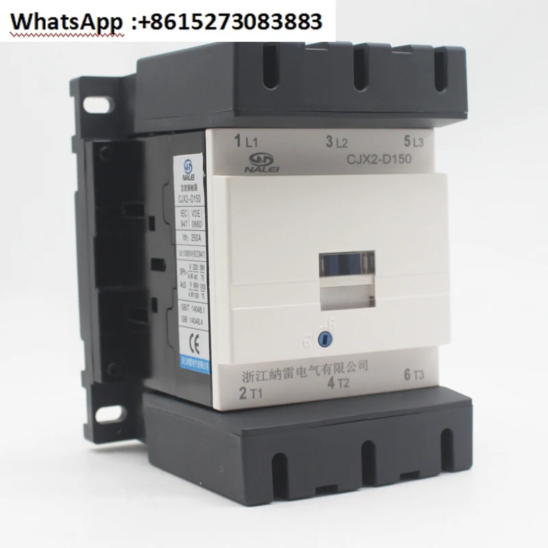 

CJX2-D115 150 170 300 AC contactor High current F225 F400A All silver touchpoint 85 silver