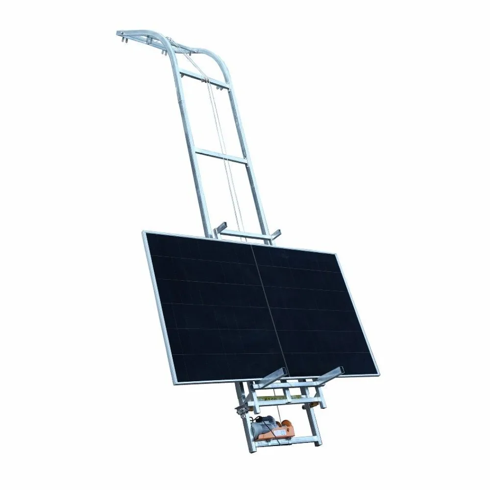 

Photovoltaic panel solar panel installation special lift mobile new glass door and window lift