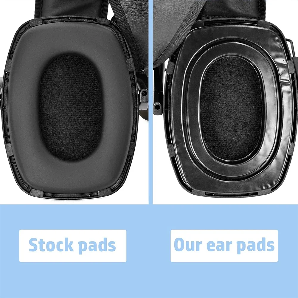 Almohadillas deportivas de repuesto de Gel refrescante para Howard Leight Impact Sport, orejeras electrónicas para tiro, auriculares de caza, cubierta para los oídos