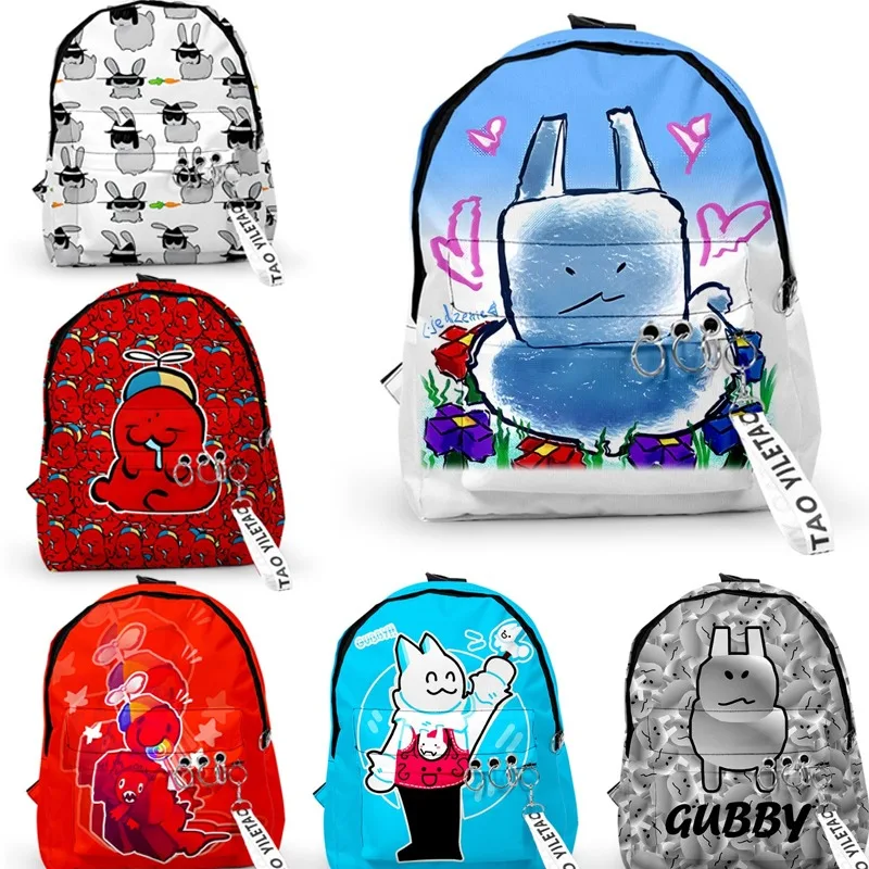 

New Style Cartoon Roblox Forsaken Gubby Creative Peripheral Student Backpack Children Backpacks Backpack School Daily Necessitie