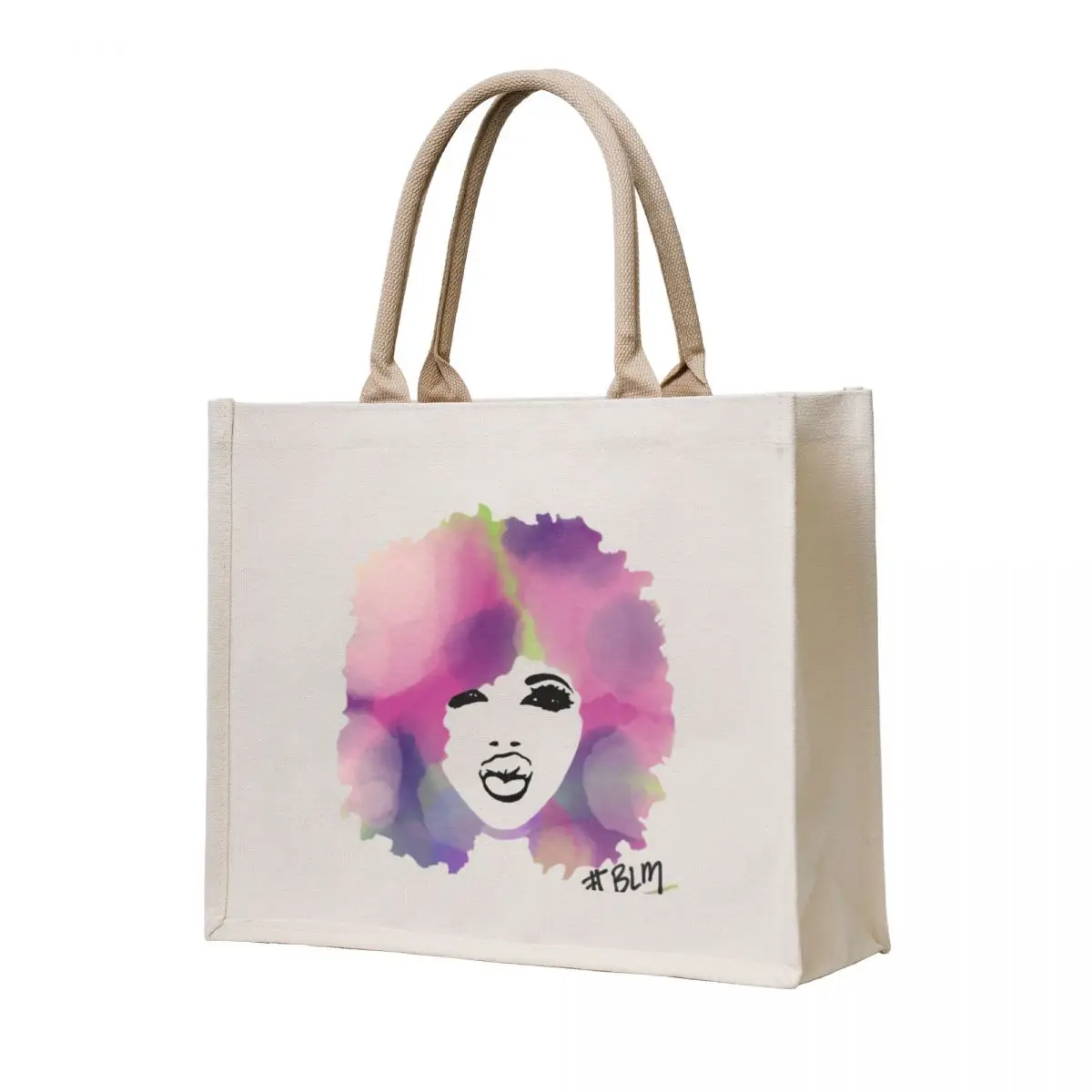 

Froyo- Watercolor #BLM Tote Bag tote bag canvas tote bag men Shopper