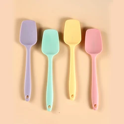 Food Grade Integrated Silicone T-shaped Shovel Small Cake Cream Stirring Shovel Household Baking Tool