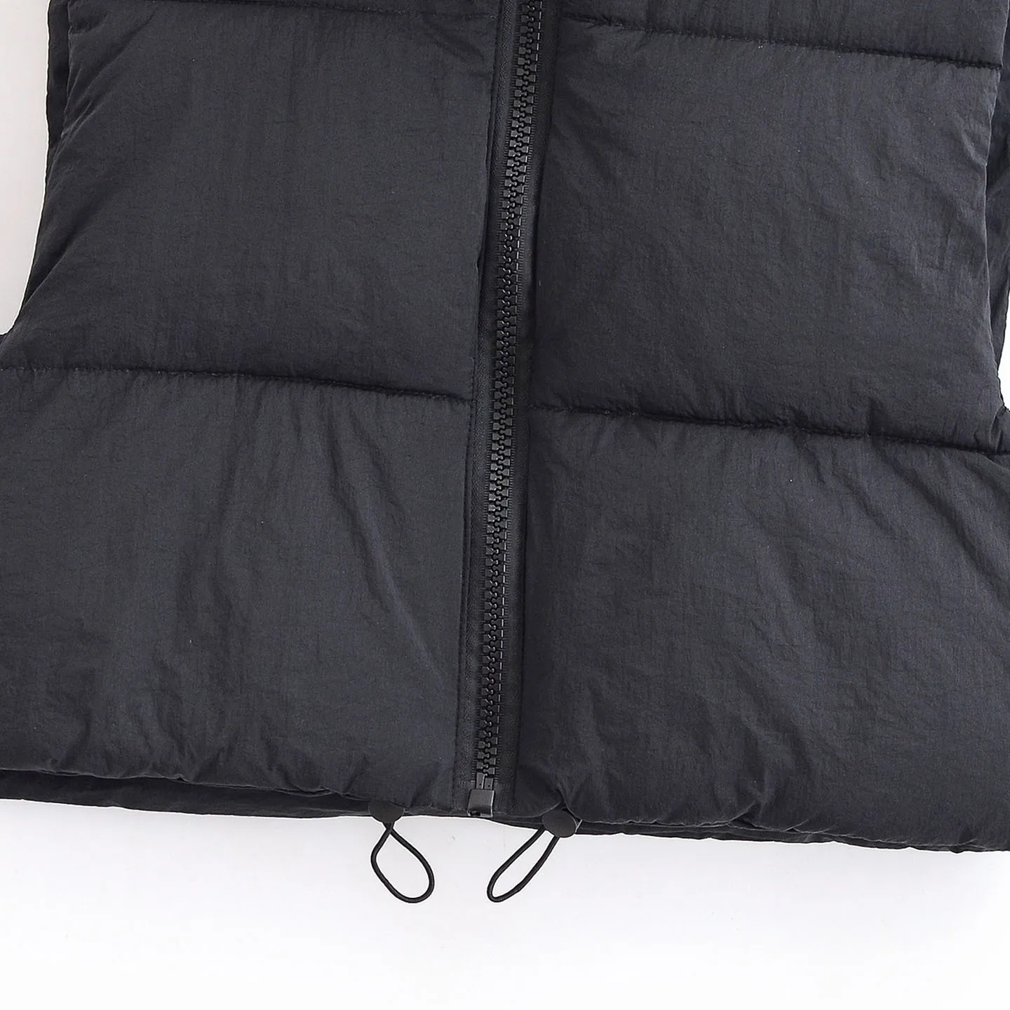 

Loose Fit Cotton Vest Faionable Women's Autumn 2025 New Sle Z Ladies ort Zipper Closure Color Daily Wear