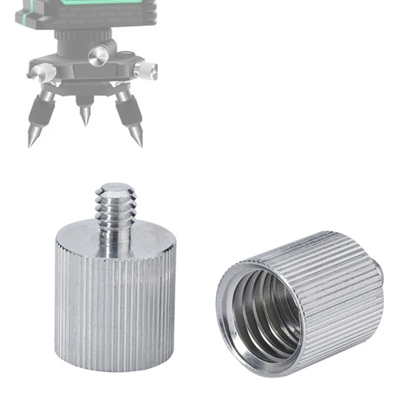5/8 ''do 1/4" Adpater kompatybilny 4 gwint poziom lasera i dalmierz 5/8 "stojak trójnóg Mic stojak mikrofonowy