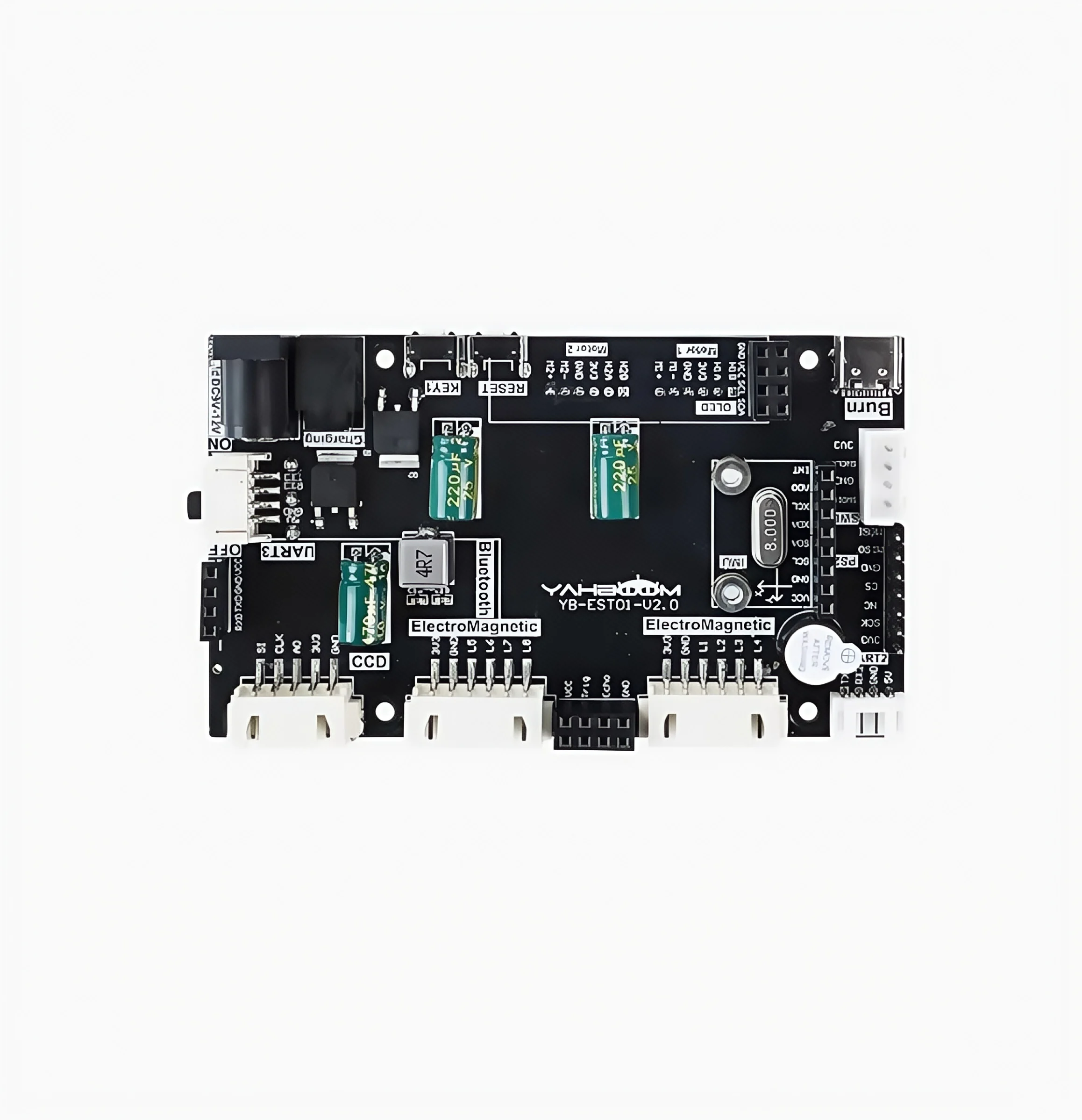 

STM32 two-wheeled self-balancing car drive expansion board two-wheeled robot development controller motor chassis PID STM32F103R