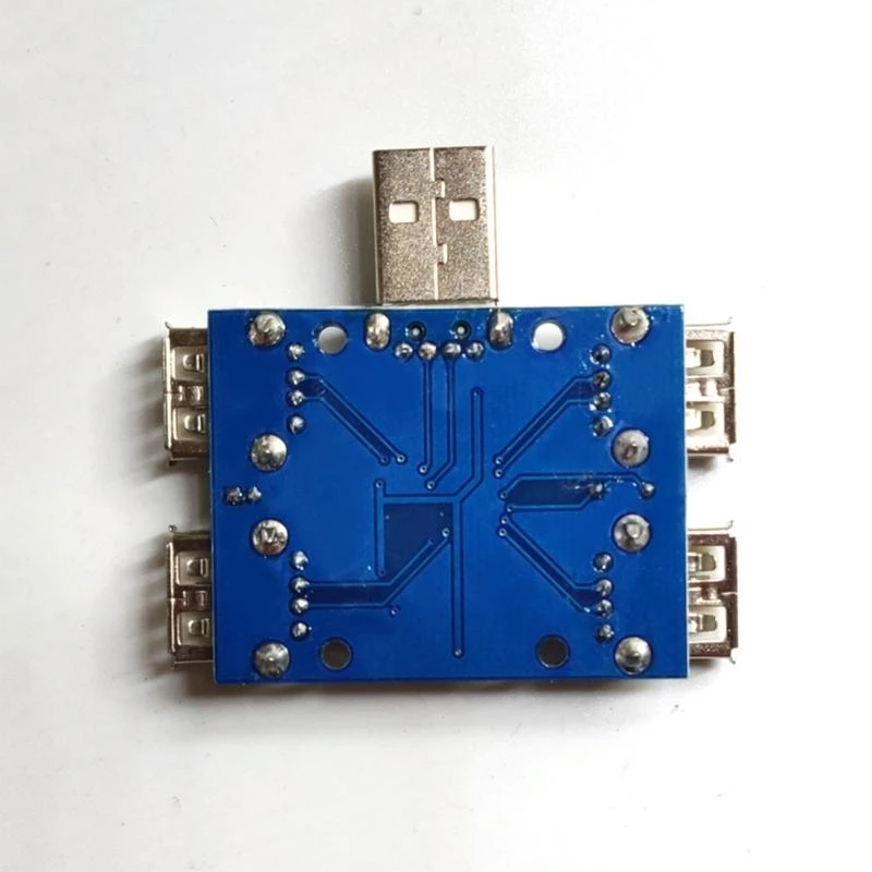 K0EA عالي السرعة USB 2.0 HUB Controller 4 منافذ USB وحدة التوسعة 5V 500mA 480Mbps #3