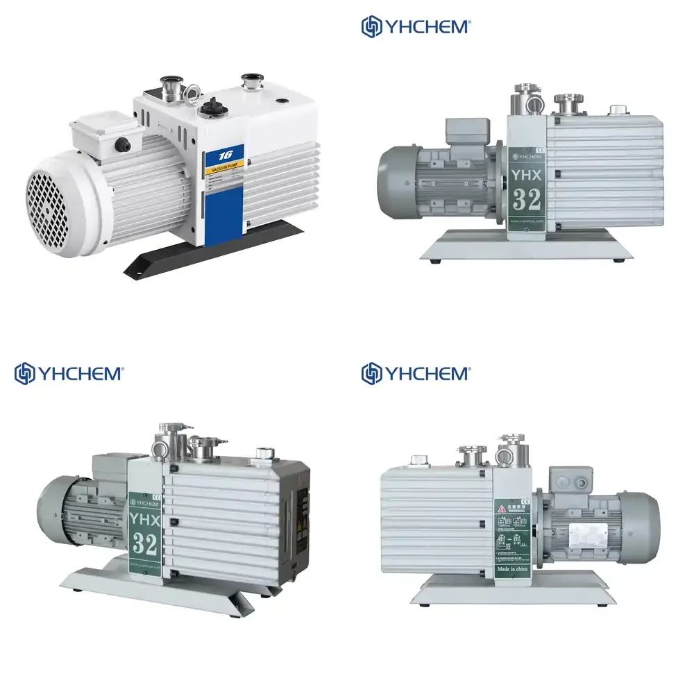 

Rotary Vane Vacuum Pump Single Stage Mini Industrial Lab Portable Electric Oil Free CE Certified