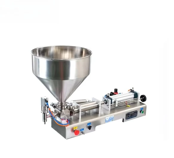 Small Businesses Semi Automatic Liquid Machine for Cosmetic Tomato Paste Shampoo Oil Vial Stainless Steel 304/316 High