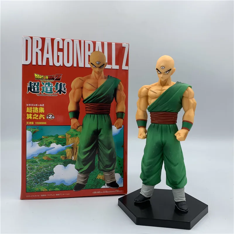 Figura de Anime de Dragon Ball Z, Tien Shinhan Superset Ver. Figura de acción de PVC de 17cm, DBZ, Goku, Vegeta, Friend Fighting Model Toy