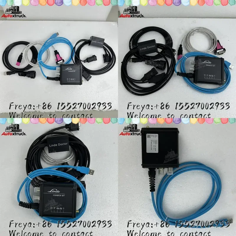 For CanBox Pathfinder Linde Forklift Truck Doctor LSG Linde Diagnostic Tool Linde CanBox BT USB Diagnostic Cable