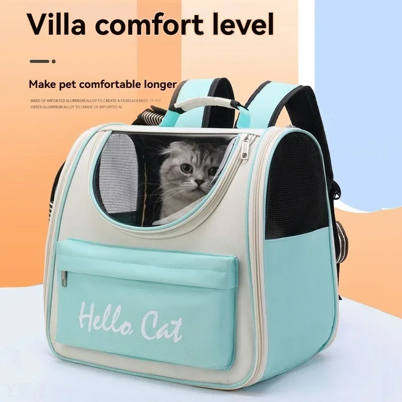 

Windproof Outdoor Cat Carrier Bags Travel Backpack for Cat Transport Carrying Small Dogs Bag Cat With Cushion Backpack Carriers