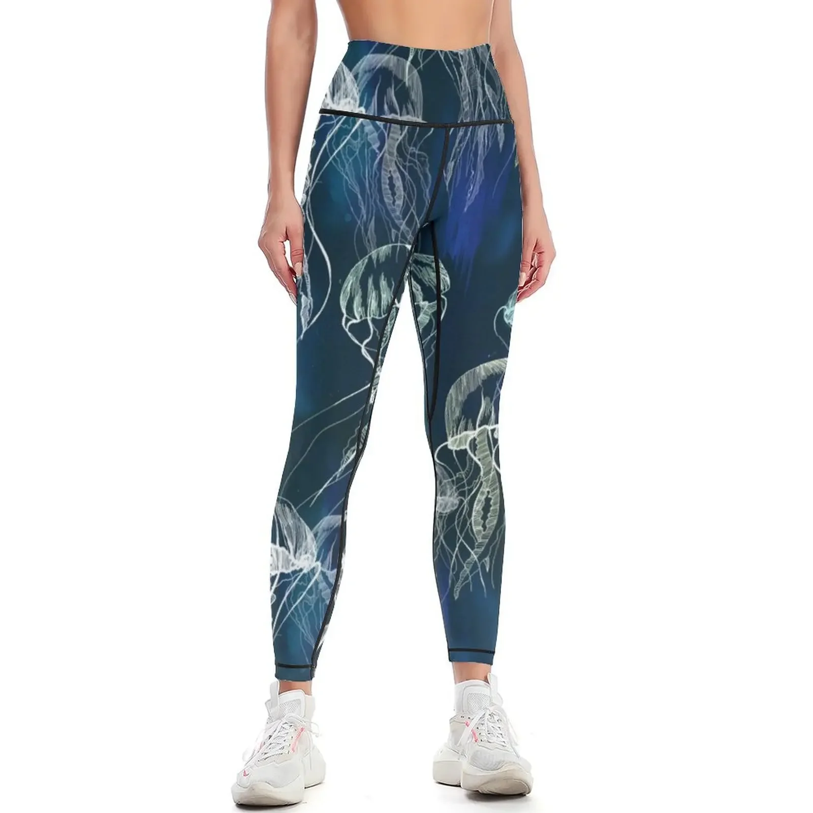 

Jellyfish Leggings leggins push up woman Clothing fitness joggers for Women's sports pants Womens Leggings