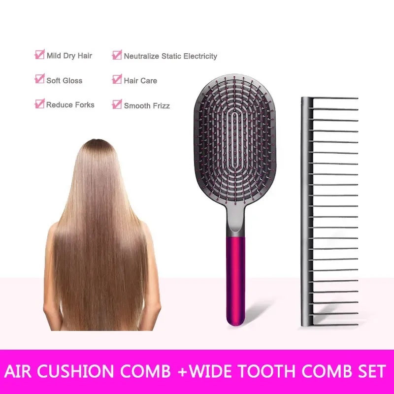 New Girls Massage Hair Comb Scalp Airbag Hairbrush Wet Curly Detangle Brush For Salon Hairdressing Styling Tools For Women