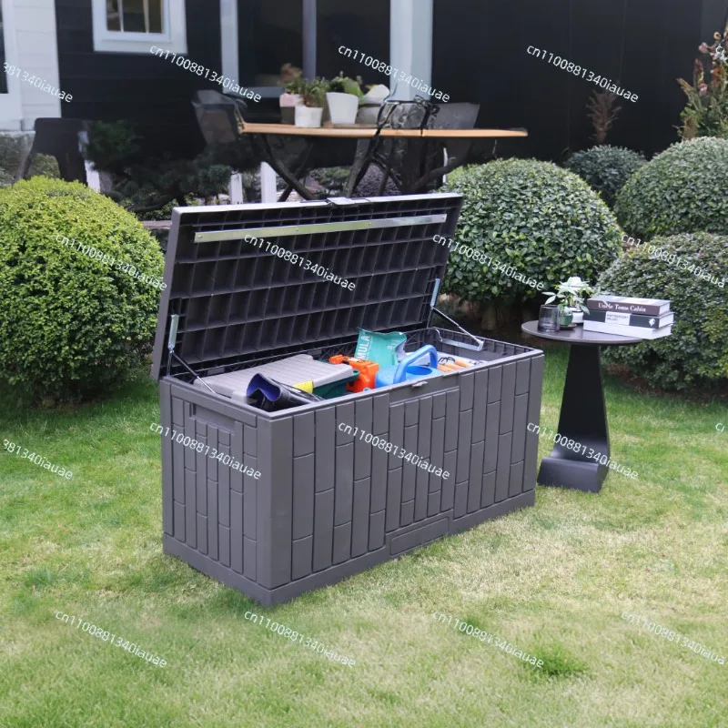 

Outdoor Storage Box Storage Box Garden Courtyard Sundries Locker Dustproof and Waterproof