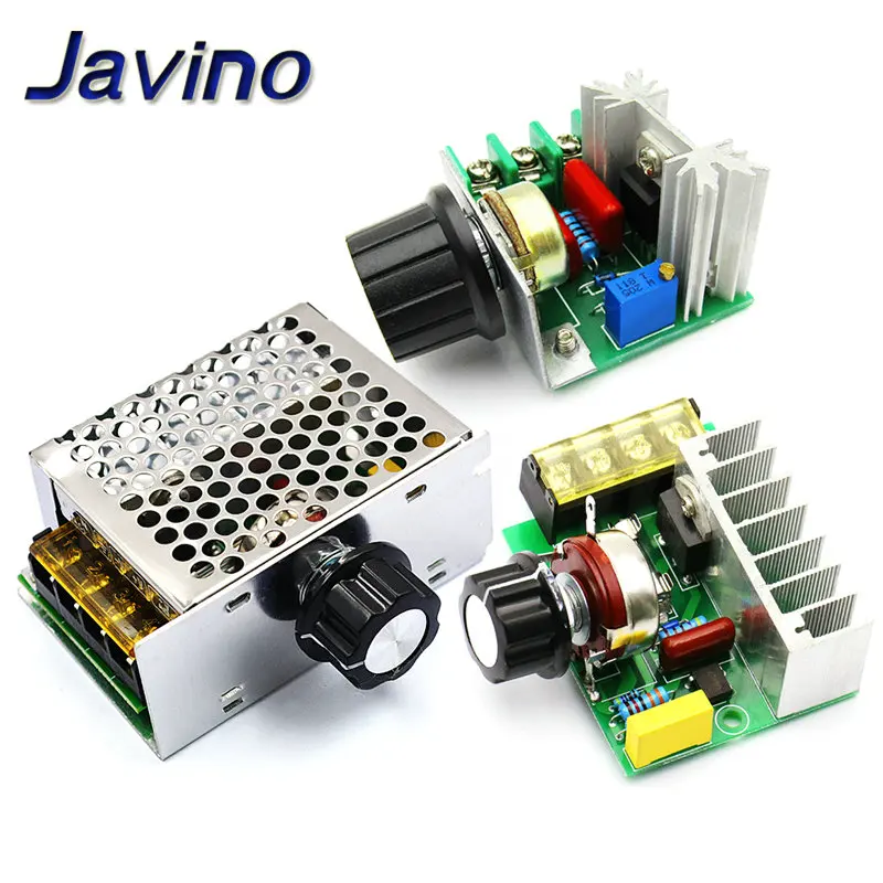 2000W thyristor governor 4000W motor AC 220V high power electronic voltage regulating and temperature regulating module