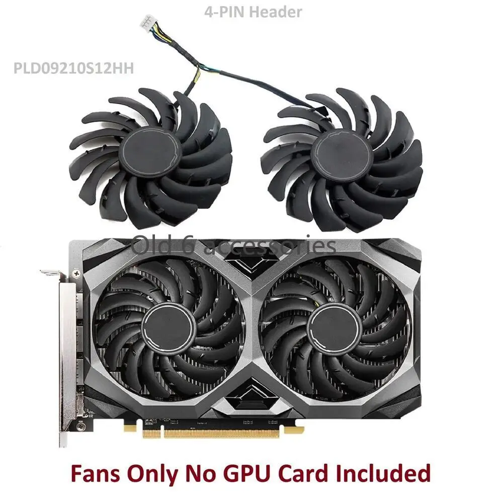 87MM PLD09210S12HH GPU Card Cooling Fan For MSI RX 6750 XT MECH 2X 12G OC V1