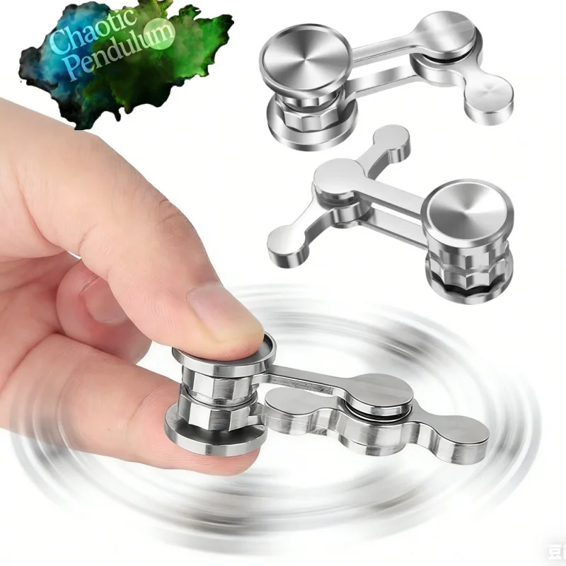 Pendule chaotique gyroscope du bout des doigts Fidget Spinner métal EDC décompression enfants adultes cadeaux antistress pendule Anti-gravité
