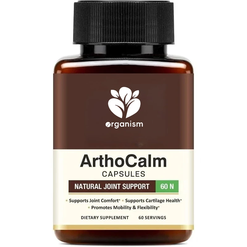 

Ладан и бромелайн Аюрведа смешанный с куркумой, черным перцем и имбиремными капсулами для поддержки здоровья суставов, 60 капсул