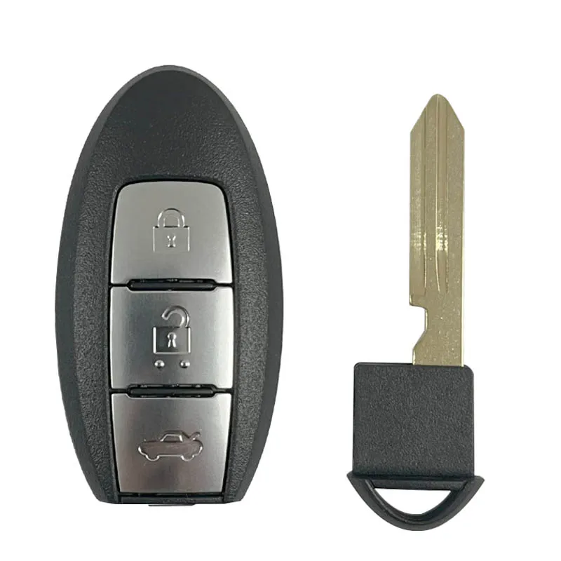 CN027045 FCC TWB1G694 For MICRA Juke Cube Leaf 3 Button Smart Key 434MHZ PCF7952 47 Chip