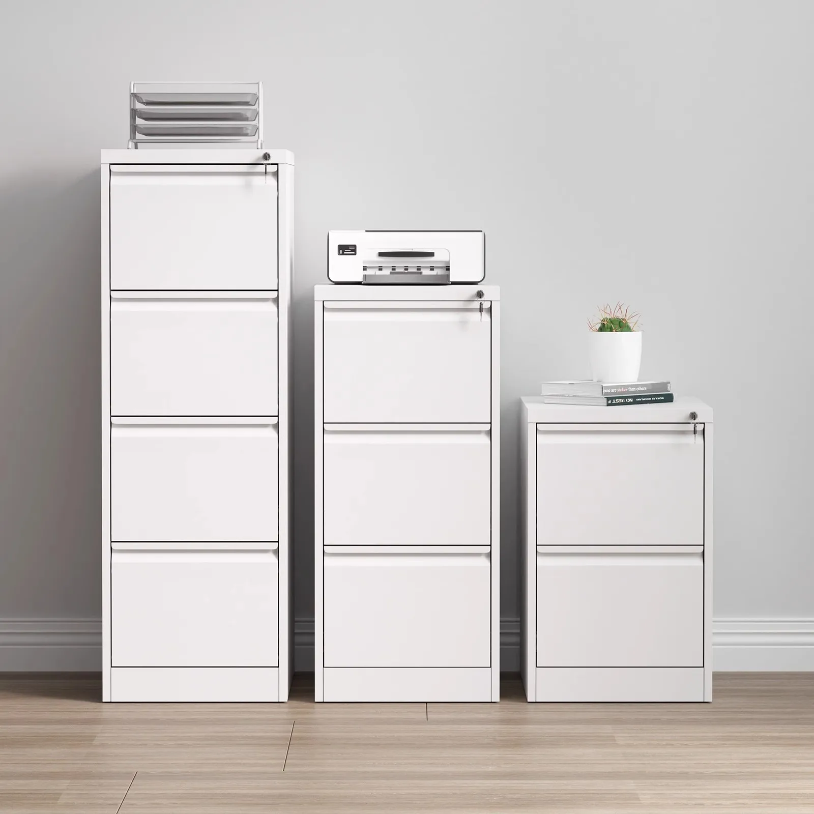 Office tin card box file with lock contract storage cabinet case information A4FC fast hanging fishing drawer file cabinet
