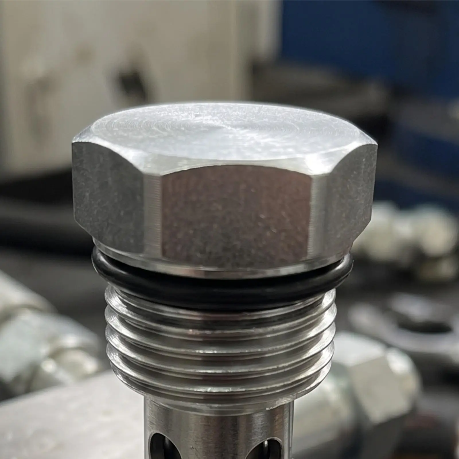 Hydraulic Car Lift Unloading Valve Pressure Regulator Replacement with Sealing Rings for Lift Repair