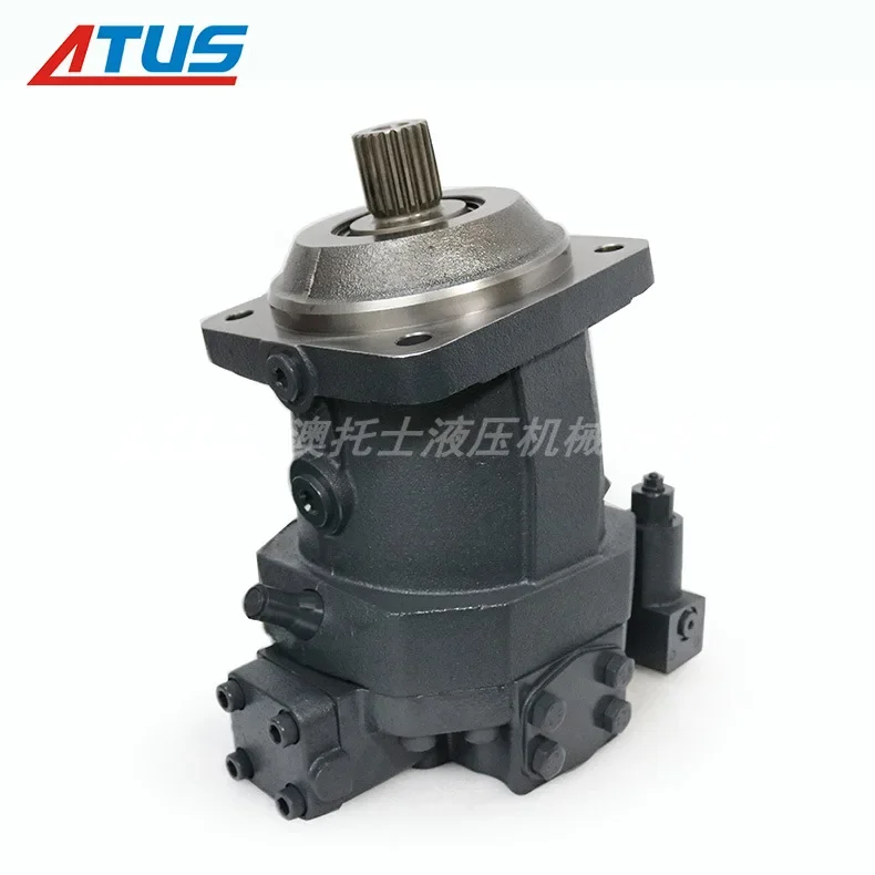 Hydraulic motor A6VM 80 displacement, axial piston type, high speed motor, rotary excavator hoisting motor assembly