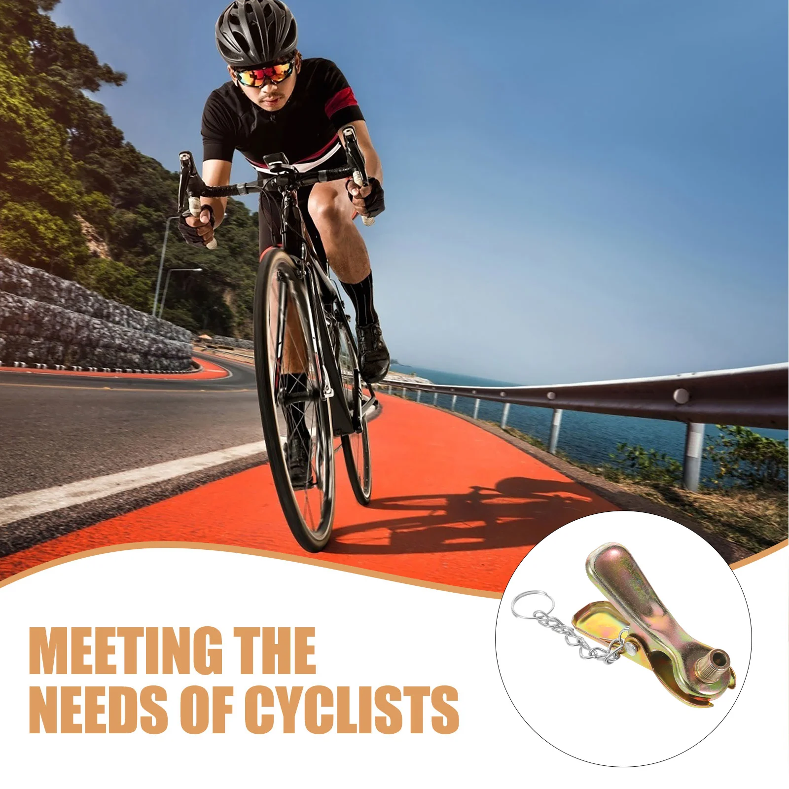 

4Pcs Pump Inflator Clip Bike Pump Adapter Valve Conversion Connector Quick Connect Air Chuck Tyre Inflator Adapter Bicycle Valve