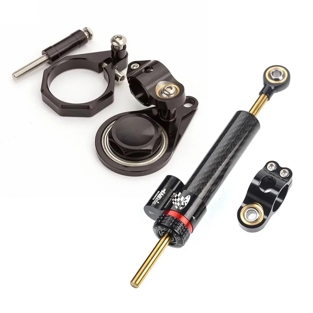 CNC Stabilizer Steering Damper Mount Bracket Holder Kit For Suzuki GSX-R/GSXR600 GSXR750 2006-2010/GSXR1000 2007 2008