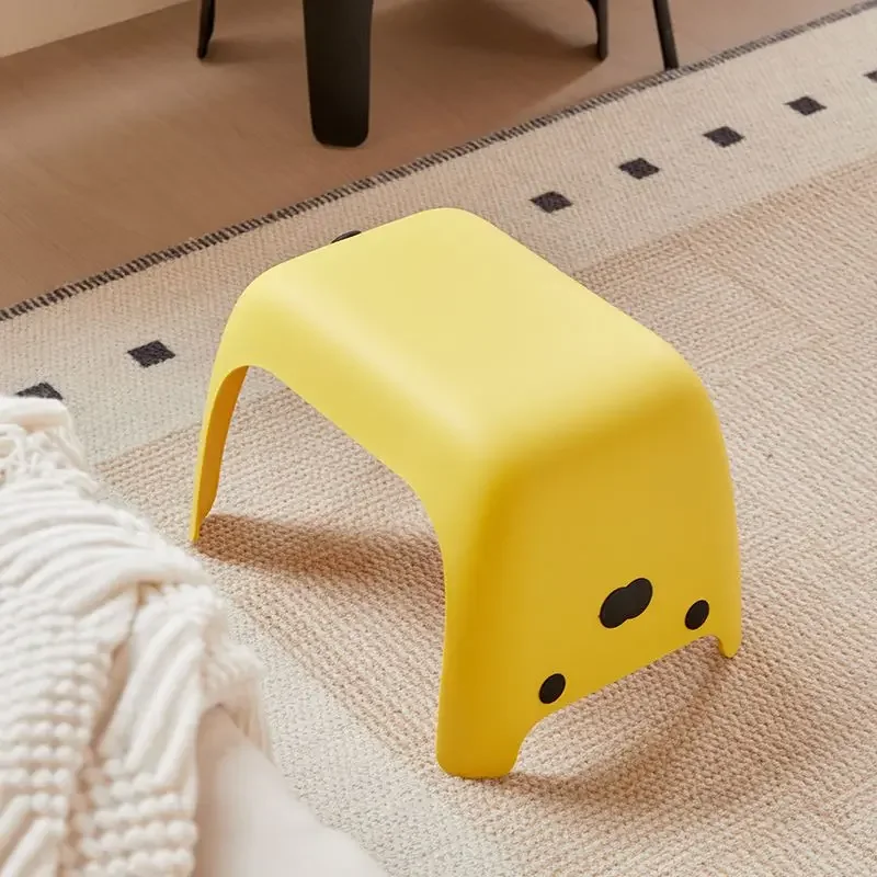 Casa criativa fezes moda banco footstool grande assento engrossado pernas fezes de banho para sala estar quarto banheiro dcoration