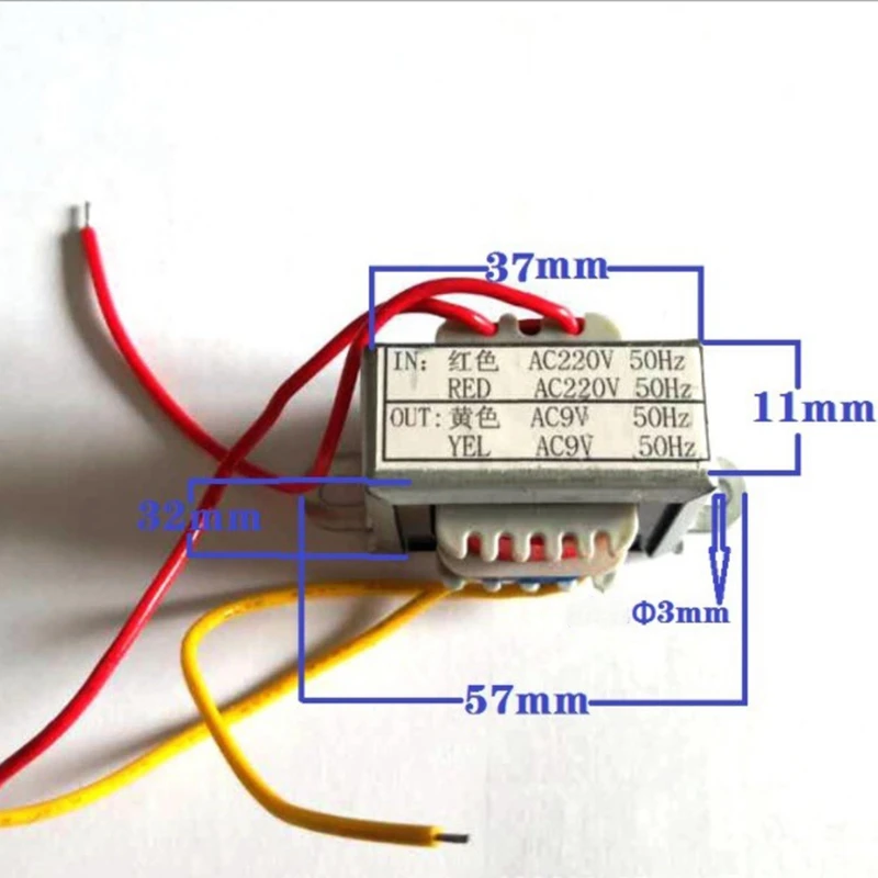 AC 9V Spot Welder Power Supply Transformer For NY-D01 100A/40A Spot Welding Controller Board