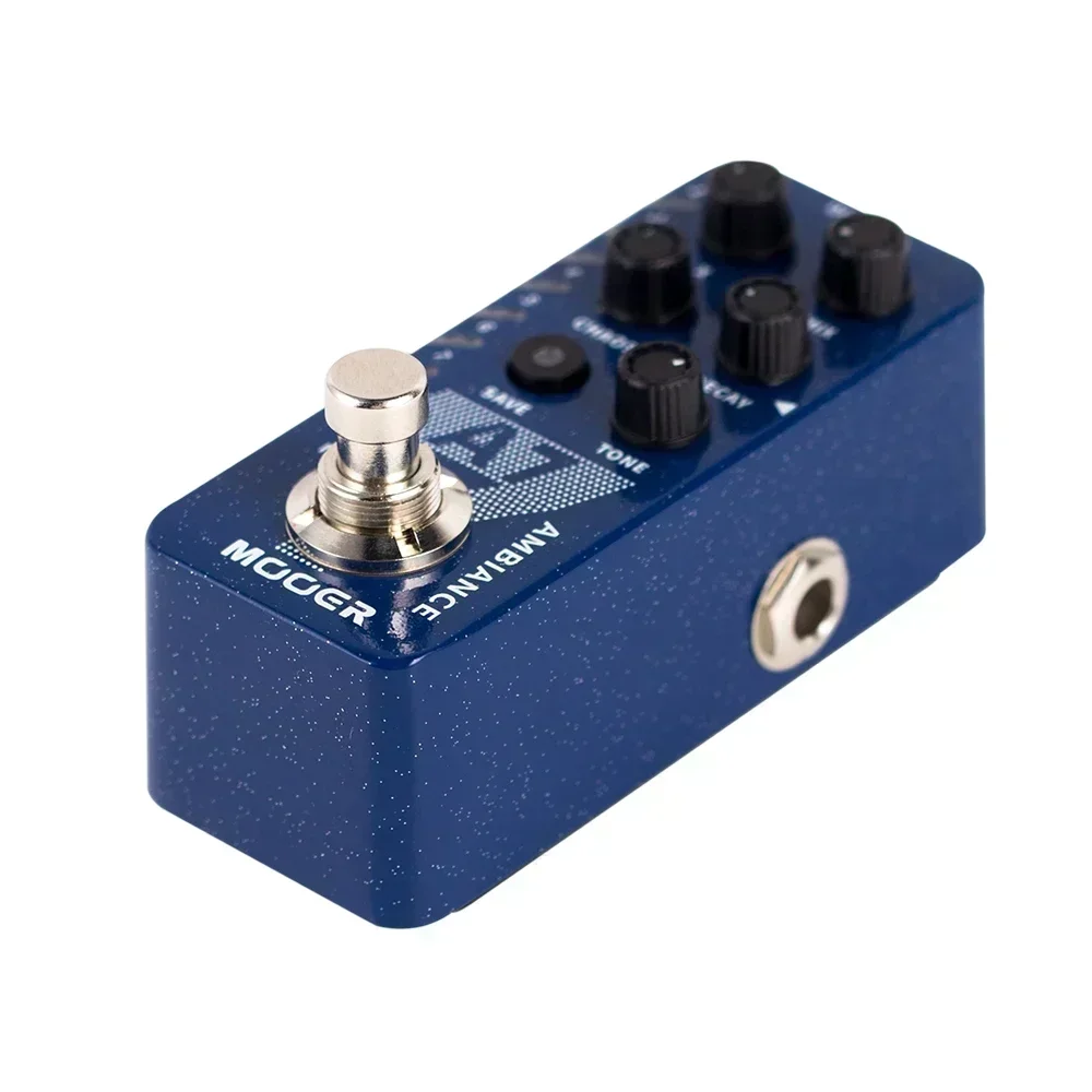 MOOER Ambiance Reverb Guitar Effect Pedal Buffer Bypass Built-in 7 Reverb Pedal Infinite Trail Function Pedal Guitar Accessory
