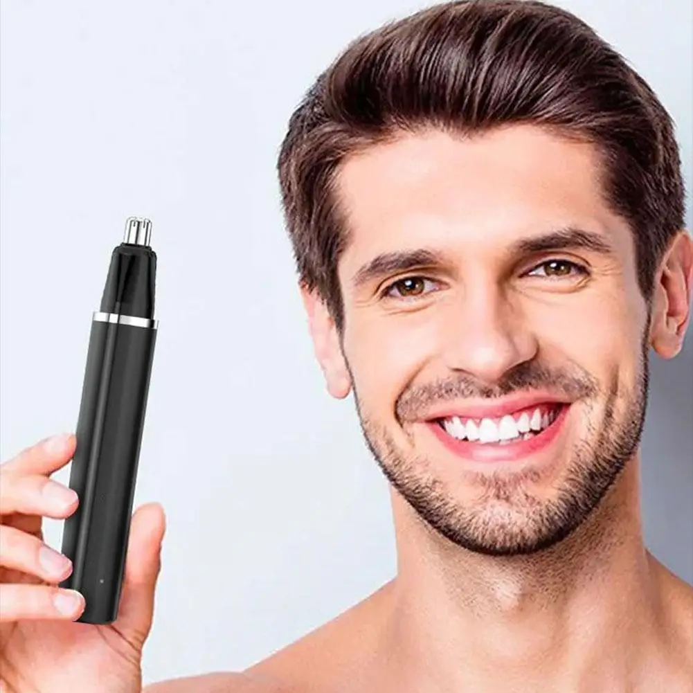 Elektrische Neus Haar Trimmer Usb Oplaadbare Mini Neus Haar Trimmer Voor Mannen Vrouwen-Waterdichte Neus Haar Epilator F3y7