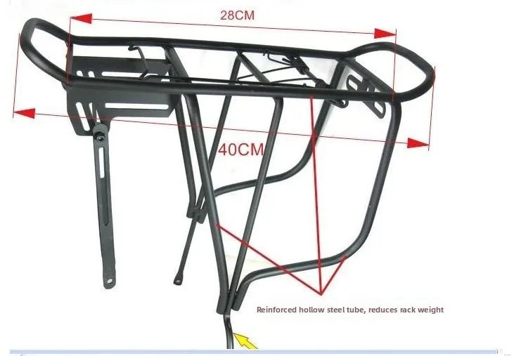 

Mountain Bike Rear Ra Loadable Bicycle elf Single Bike Accories Equipment Rear Tail Ra Cycling Gear Loerle