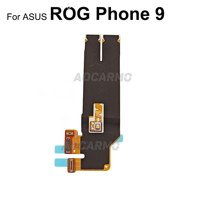 Aocarmo For Asus ROG Phone 9 Flash Light Flex Back Camera Connectin Flex Cable Replacement Parts